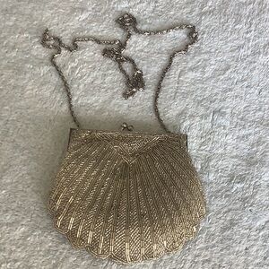 Vintage glass bead bag